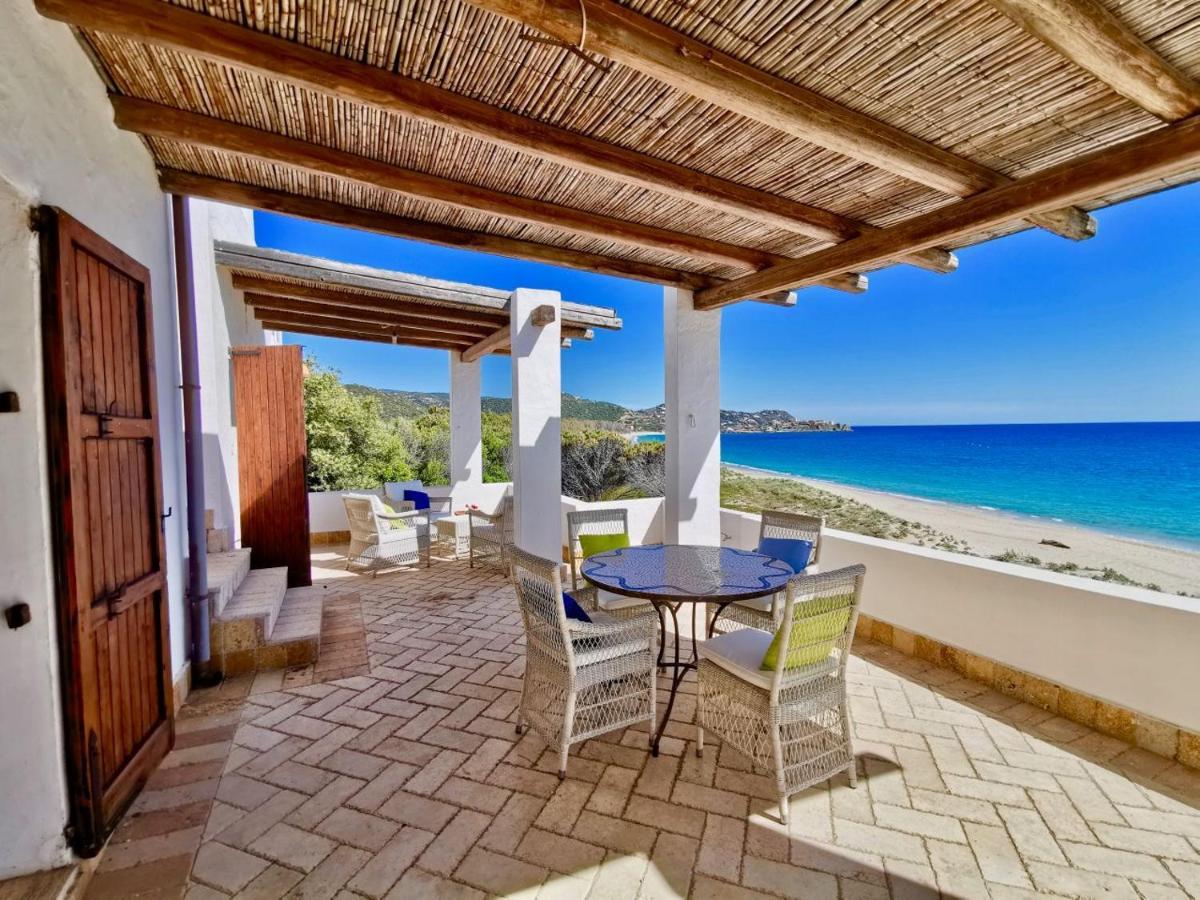 Beachfront House Geremeas Sardegna Apartment Ngoại thất bức ảnh