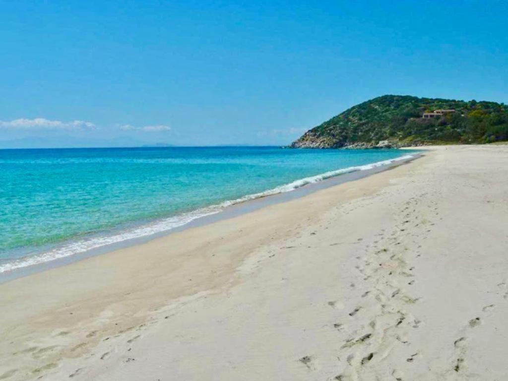 Beachfront House Geremeas Sardegna Apartment Ngoại thất bức ảnh