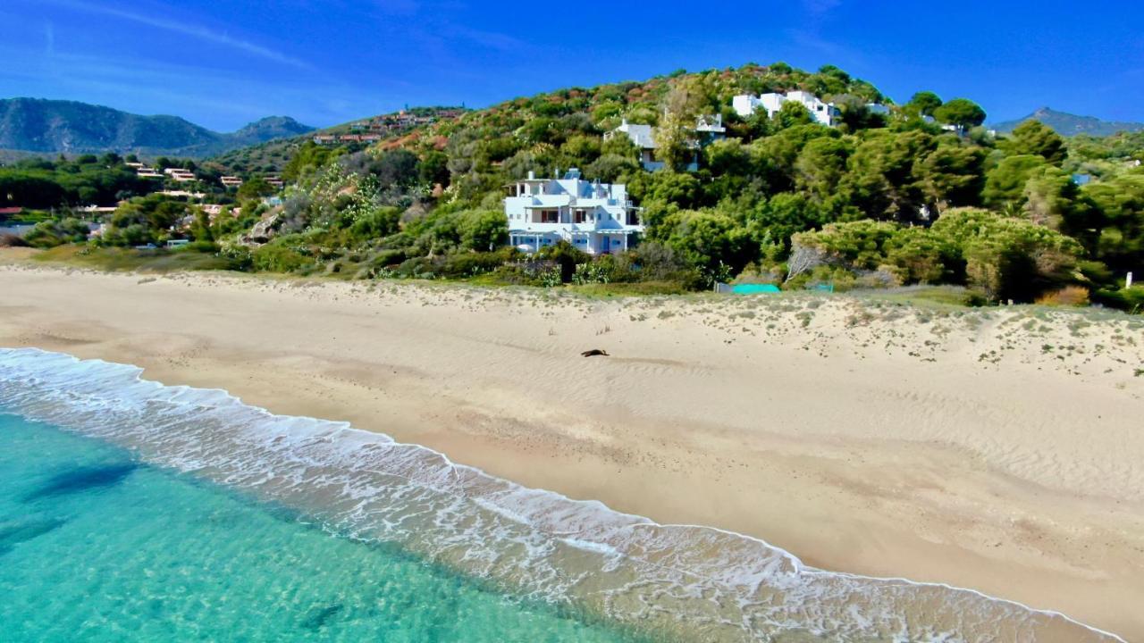 Beachfront House Geremeas Sardegna Apartment Ngoại thất bức ảnh