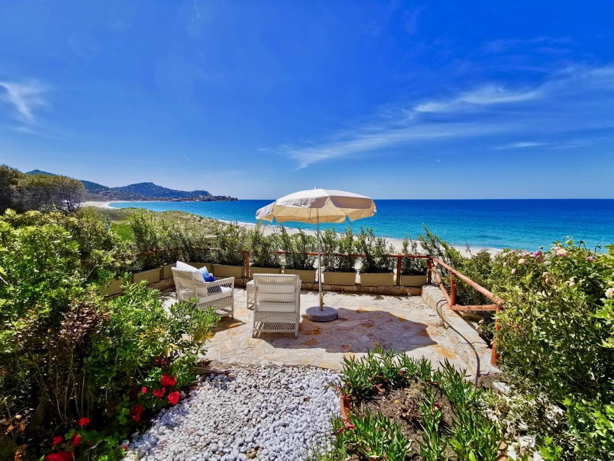 Beachfront House Geremeas Sardegna Apartment Ngoại thất bức ảnh